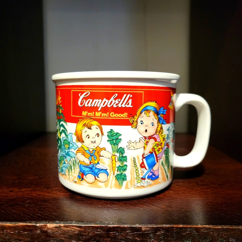 Vintage Cambell's Kids Soup 14 Oz Microwavable Mug